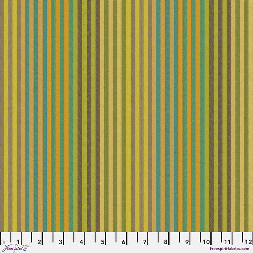 Caterpillar Stripe - Sprout || Woven Stripes