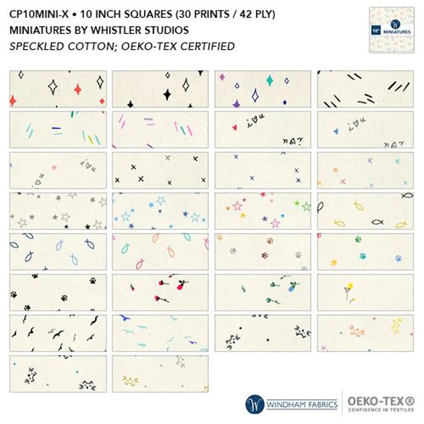 Miniatures by Whistler Studios Layer Cake®