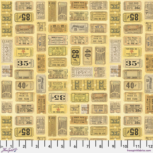 Yellow - Tickets|| Tim Holtz Palette Yellow
