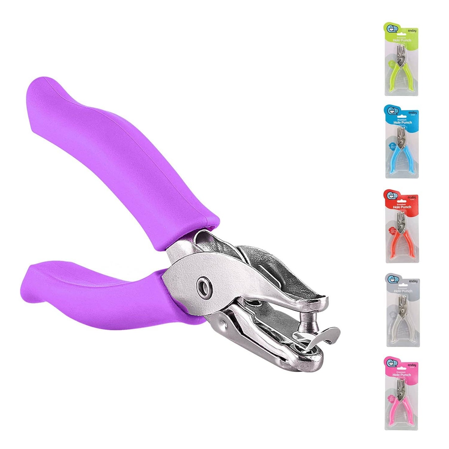 Single Hole Paper Punch With Cushion Grip