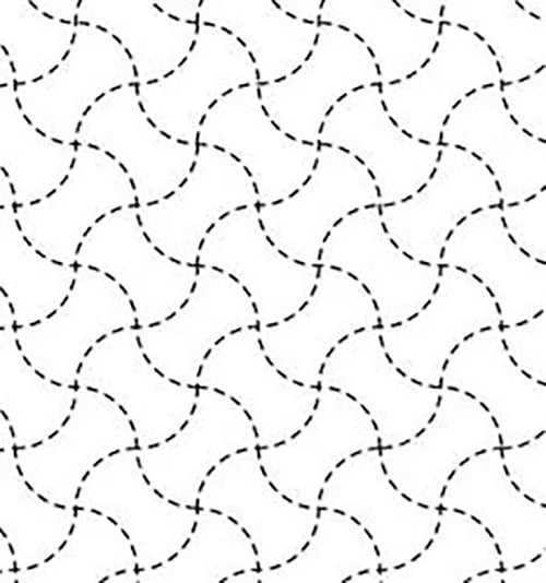 Sashiko Kits - White Fabric