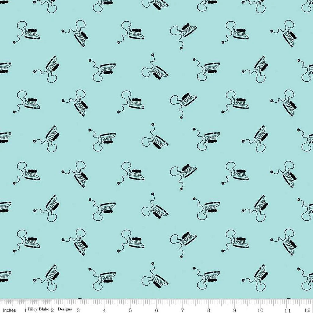 Press On Mini Irons - Aqua