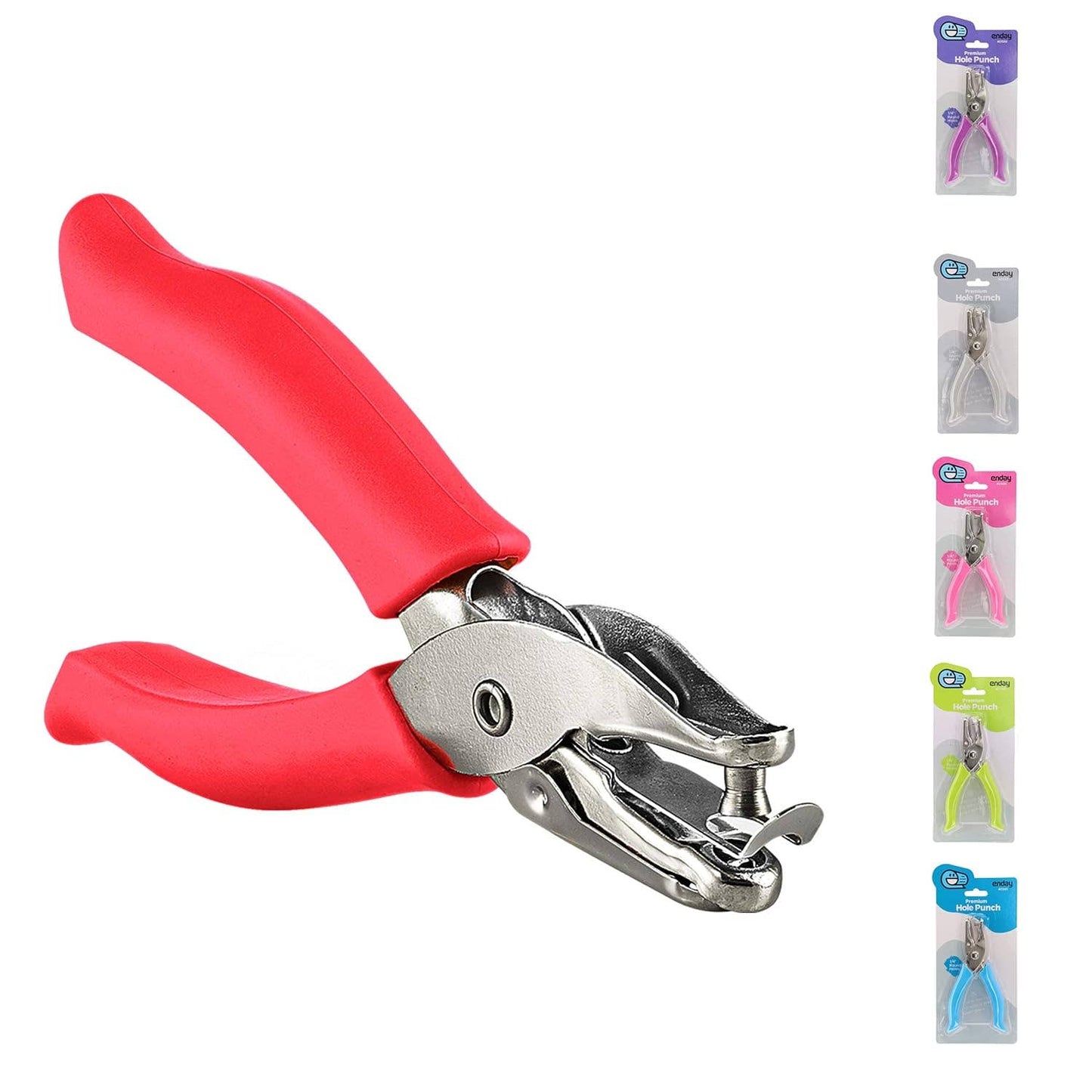 Single Hole Paper Punch With Cushion Grip