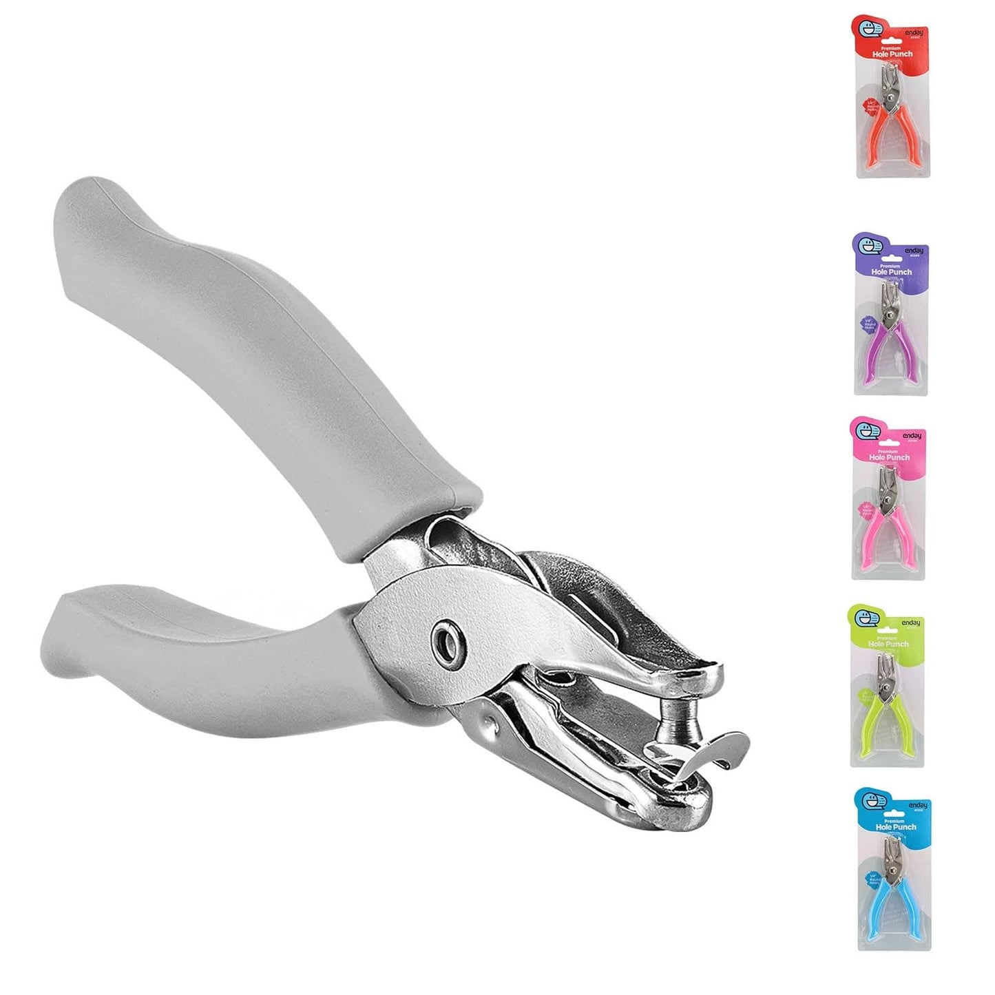 Single Hole Paper Punch With Cushion Grip