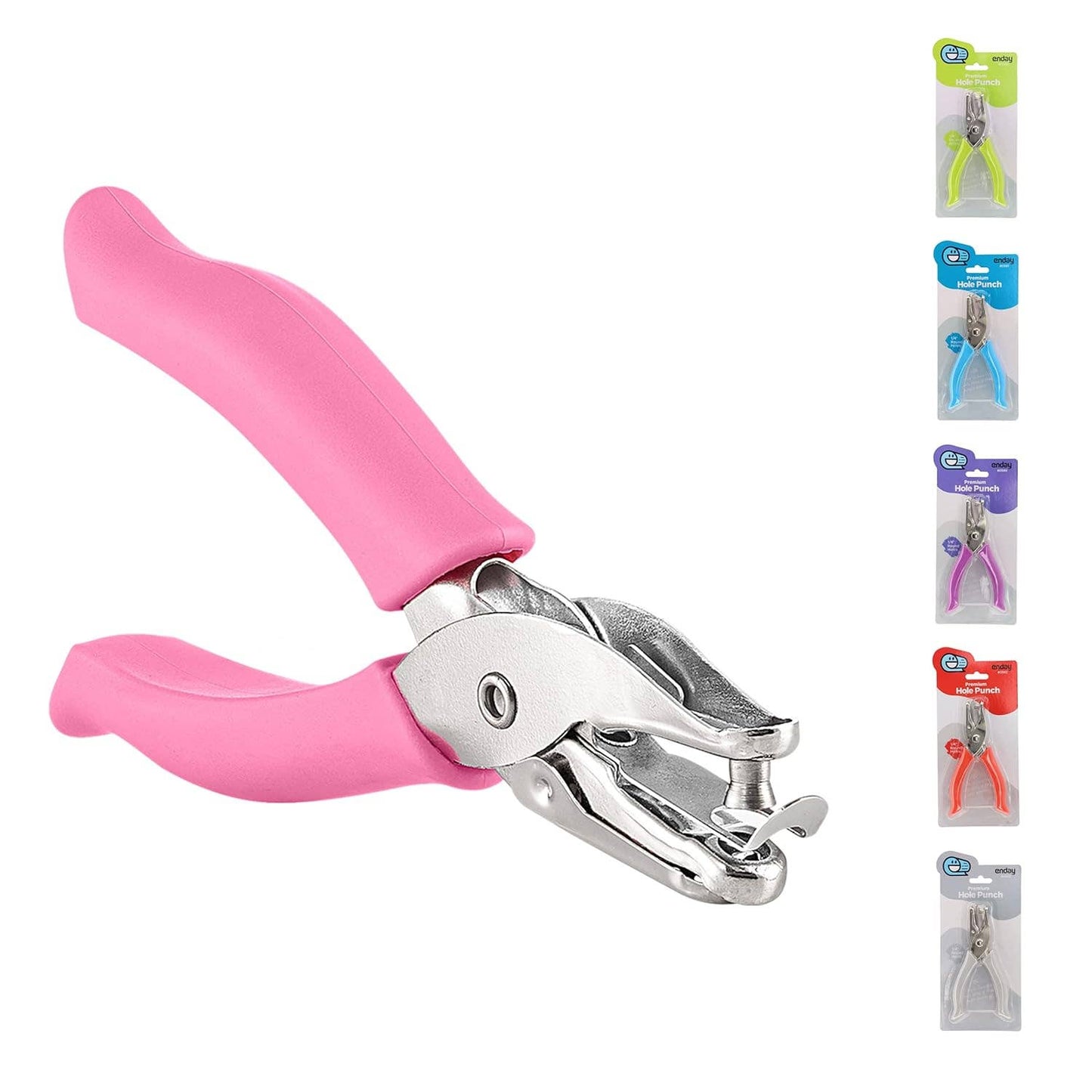 Single Hole Paper Punch With Cushion Grip