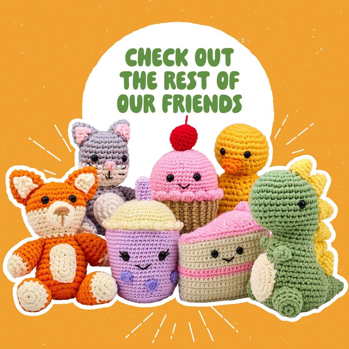 Bucilla Amigurumi Crochet Kit - Quackers the Duck