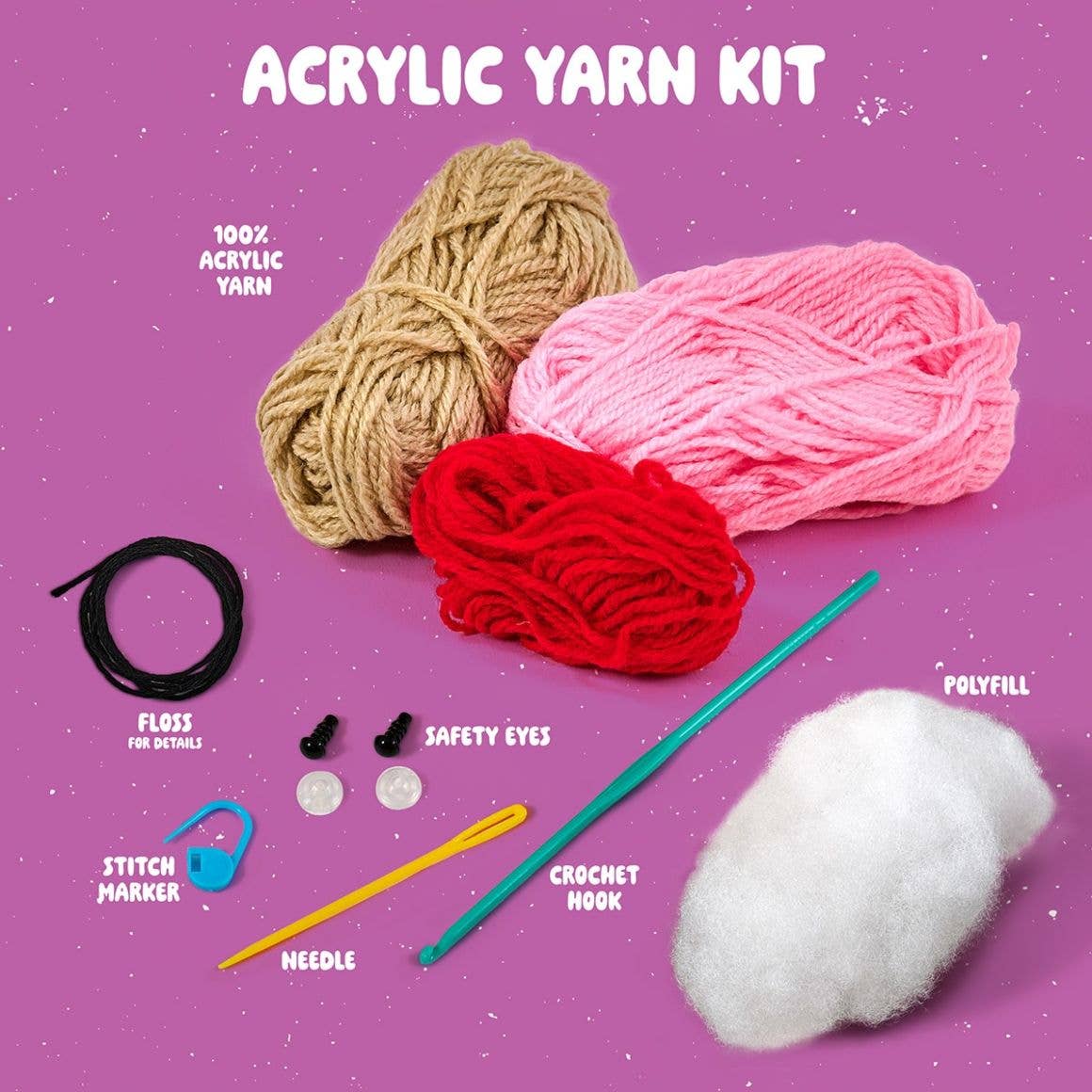 Bucilla Amigurumi Crochet Kit - Sherry the Cupcake