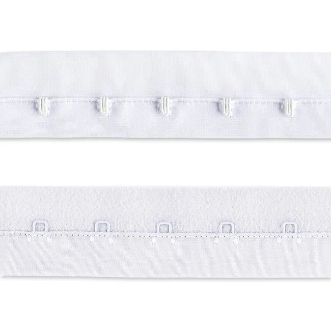 Hook & Eye Tape - 1 Row of Hooks & 1 Row of Eyes