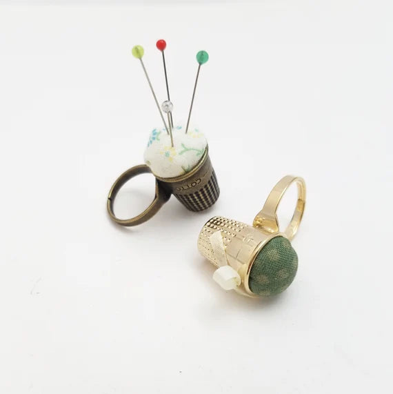 Little House Shiny Pincushion Ring