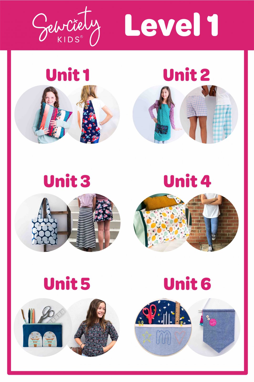 Sewciety Kids Six Week After School Session - WEDNESDAYS