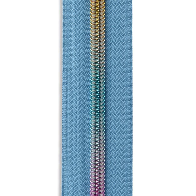 #5 Nylon Coil Continuous Zipper Roll - 3yd - (Rainbow)