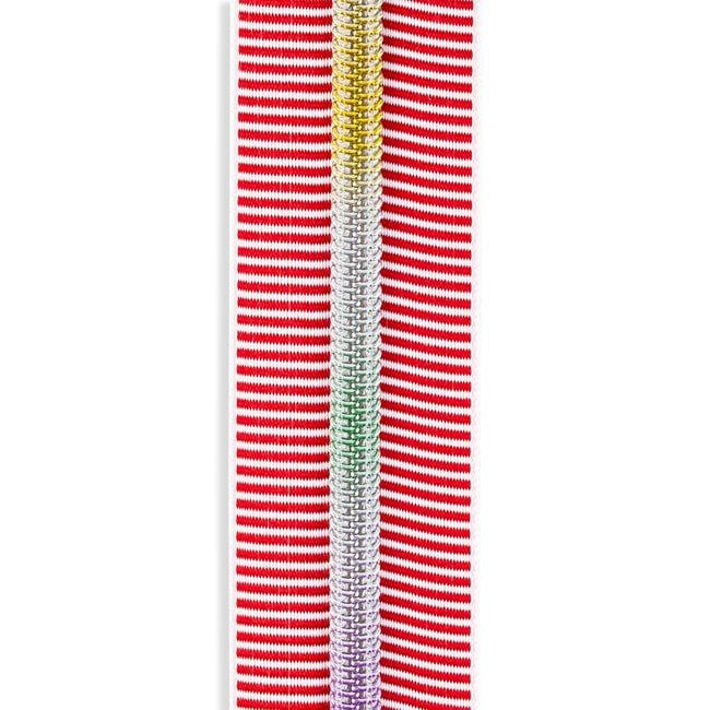 #5 Nylon Coil Continuous Zipper Roll - 3yd - (Rainbow)