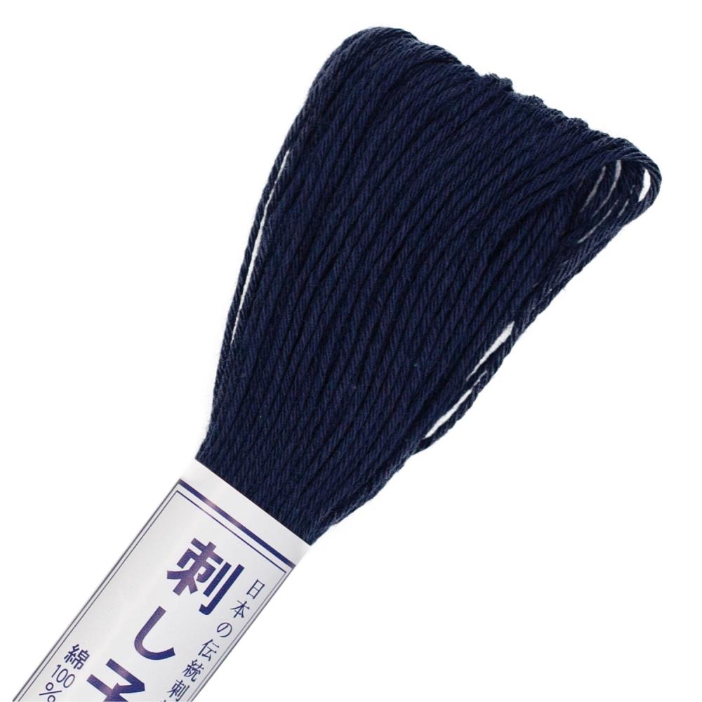 OLYMPUS SASHIKO THREAD 22YD NAVY