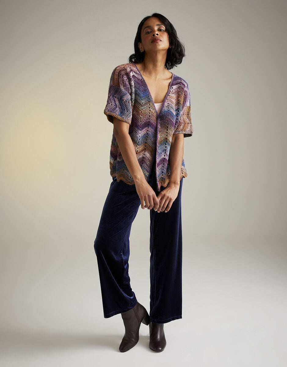 Jewelspun - Moonlit Bloom Cardigan Pattern