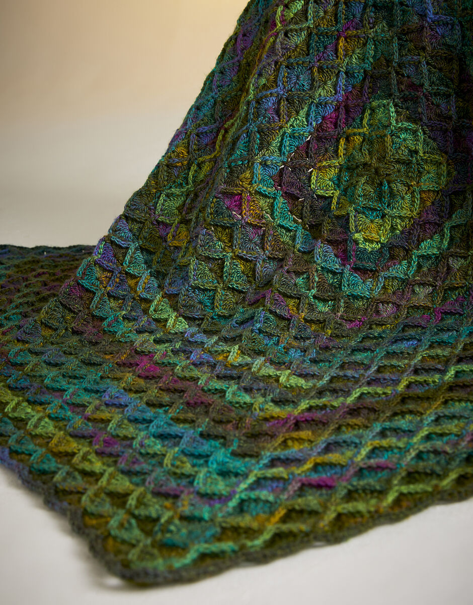Jewelspun - Ornamentals Blanket Pattern