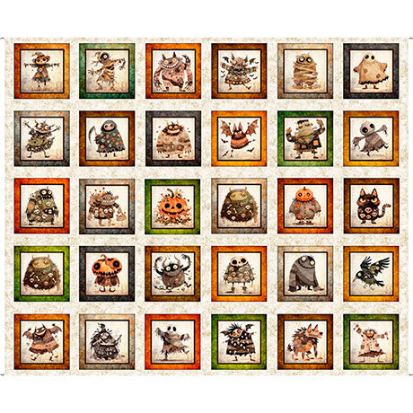 A HAUNTING WE WILL GO-HALLOWEEN MONSTER PICTU