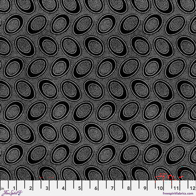 Aboriginal Dot - Black