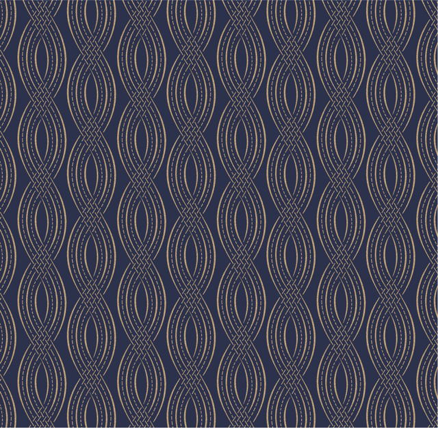 Majestic Trellis Navy