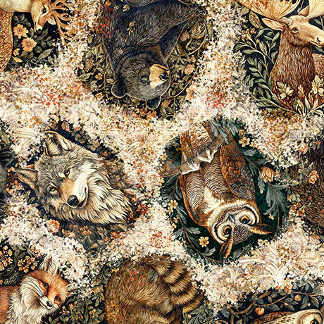 CEDAR & SAGE-ANIMAL TOSS-OATMEAL