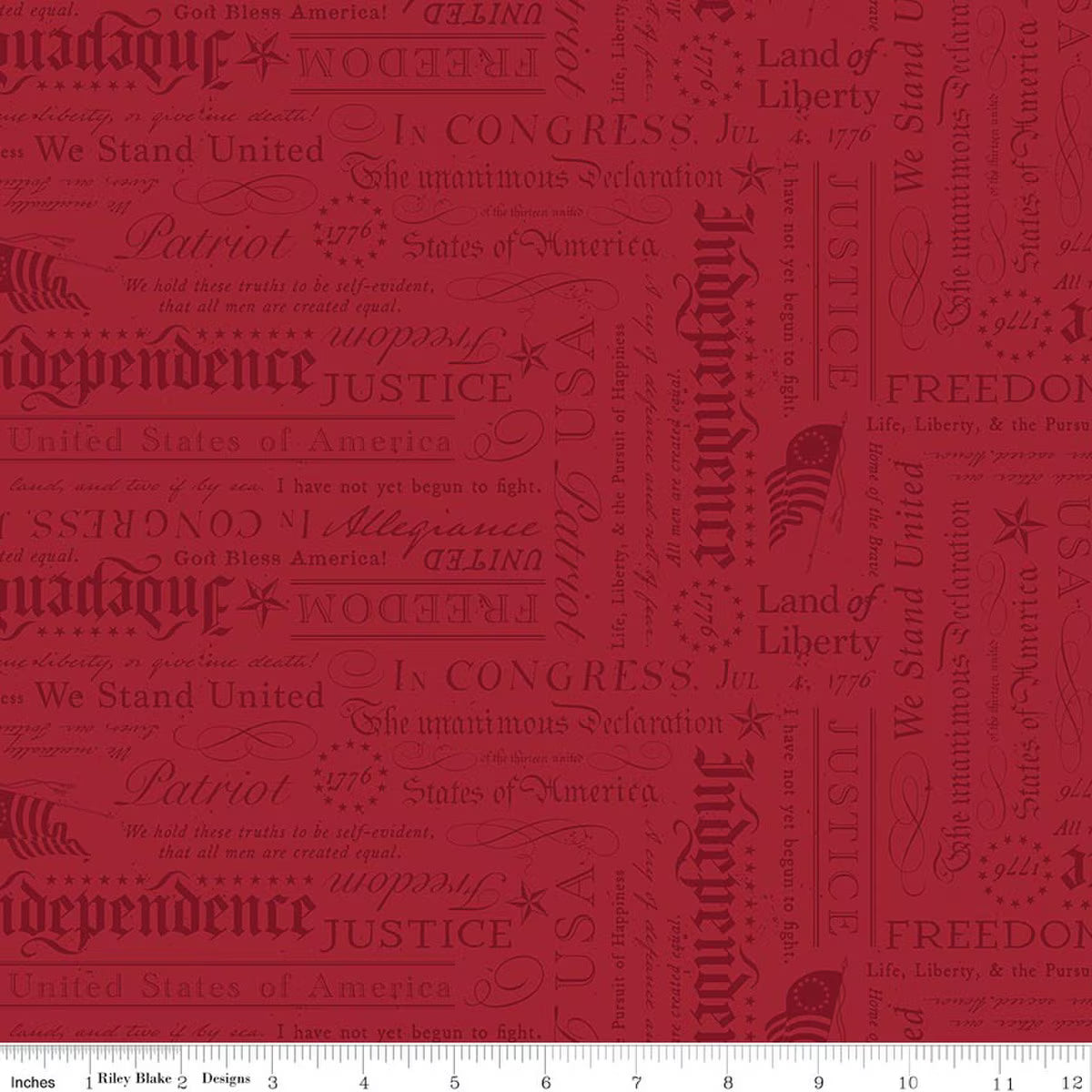Independence Declaration Cherry Tart