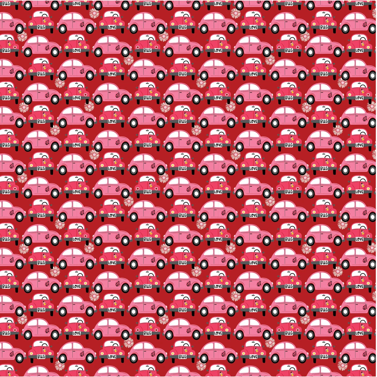 HEY LOVE BUG BG 25137 BEEP BEEP RED