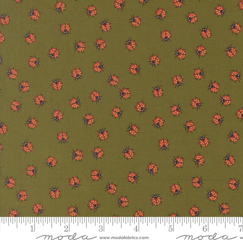 Ladybug Whimsy Metal - Grass