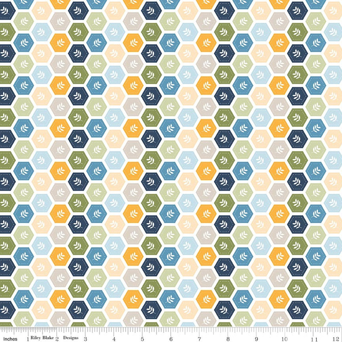 Sunshine & Dandelions Hexies Multi