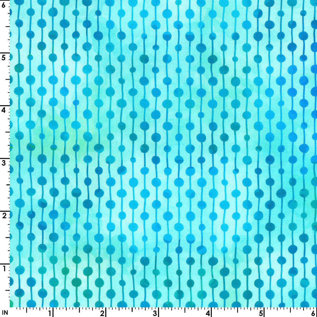 Felicity Dot Stripe (Teal)