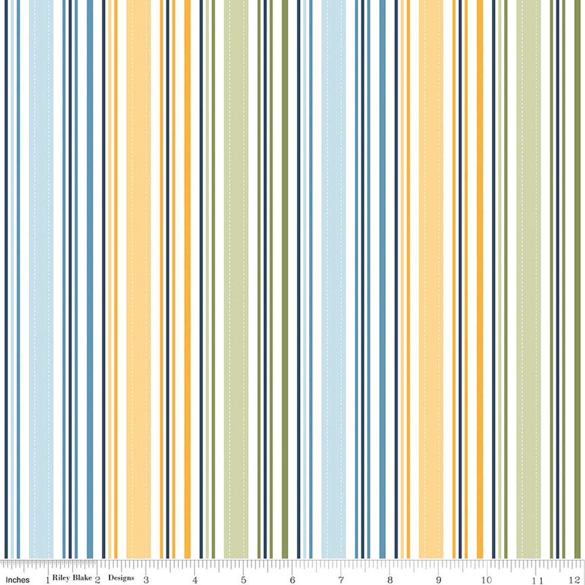 Sunshine & Dandelions Stripes Multi