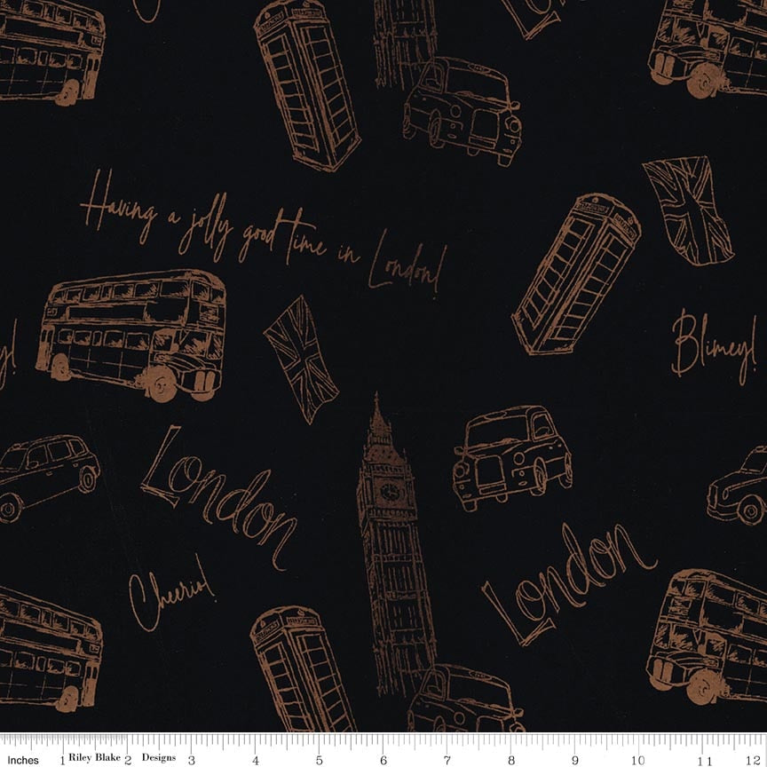 Batiks Around the World - London Raven