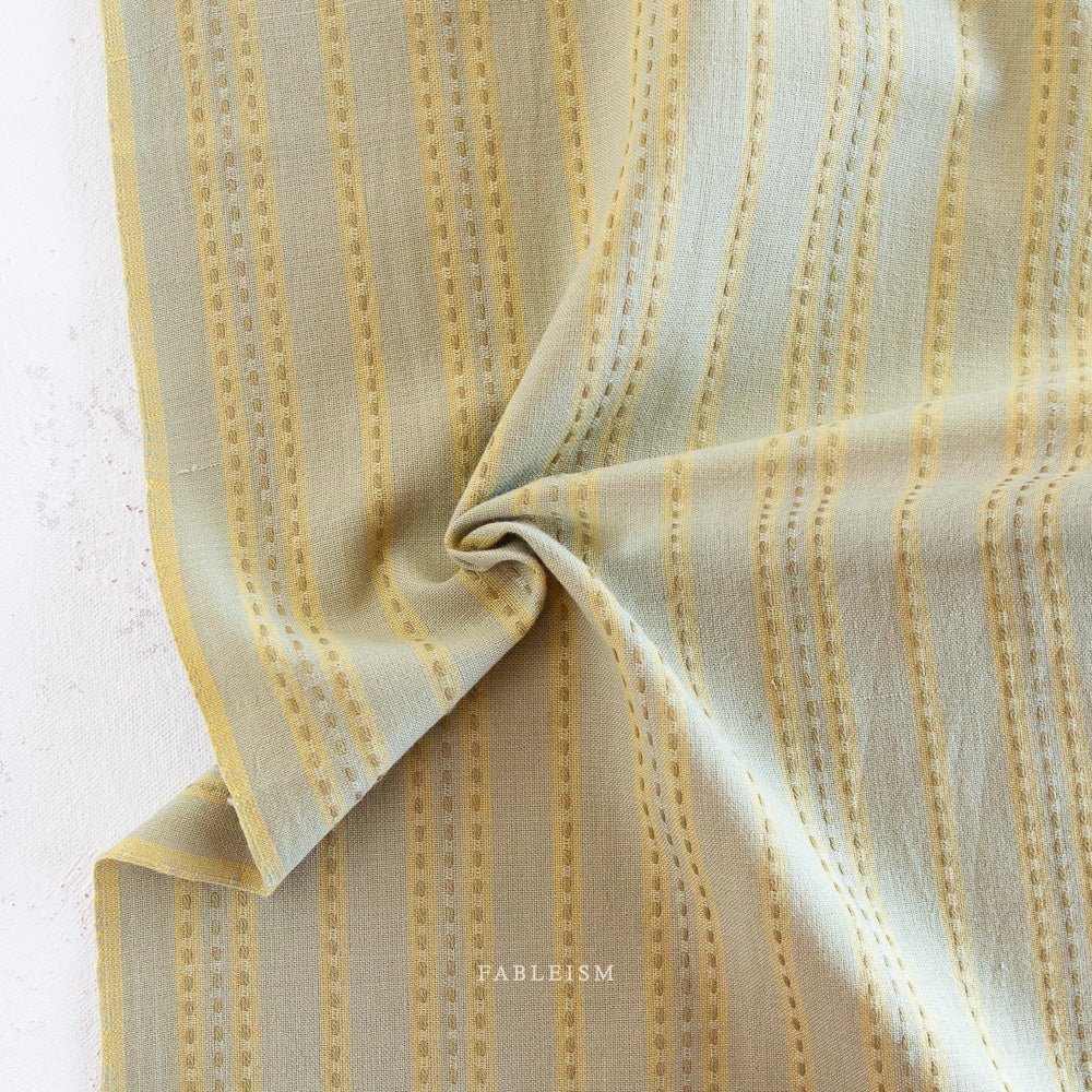 Lucky Loom Stitch Stripe (Sage)