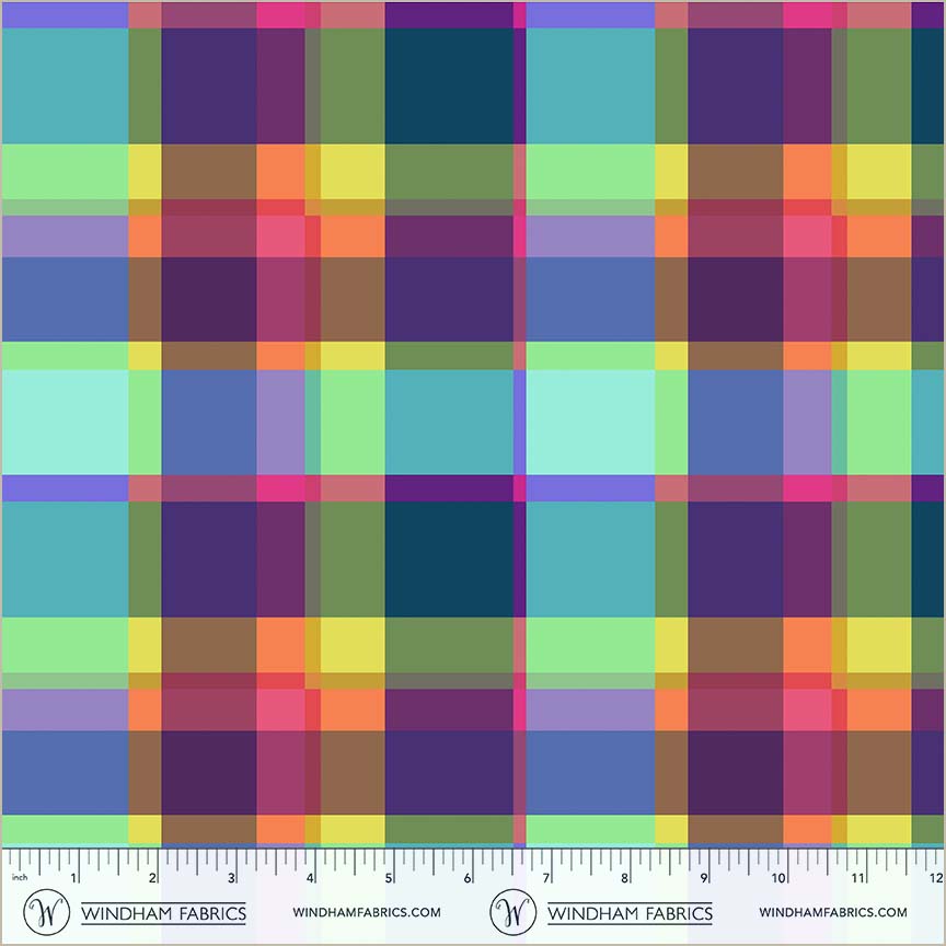 Canvas & Co., Summer Plaid, Multi, Cotton