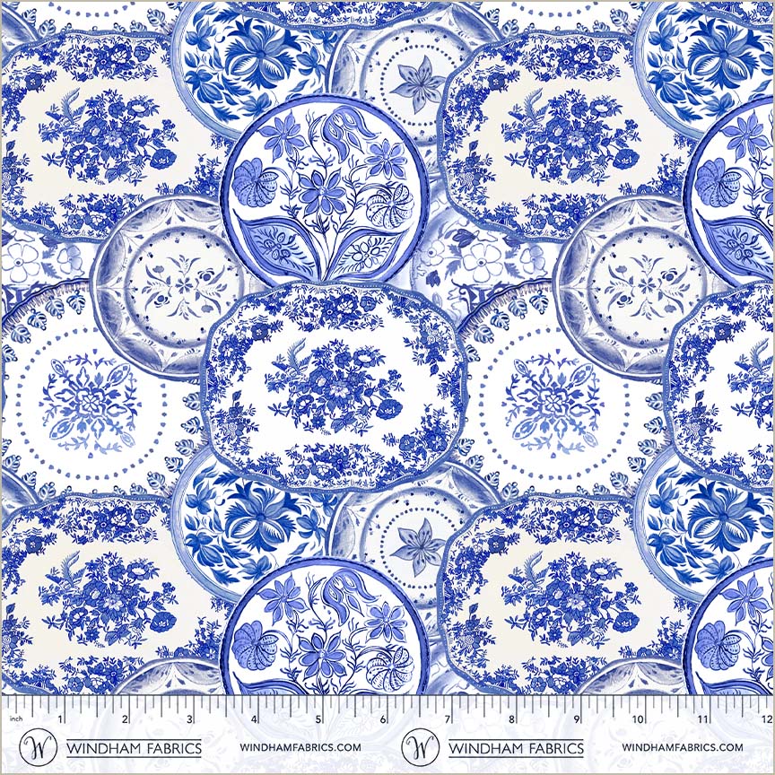 China - Blue Heirloom – - White