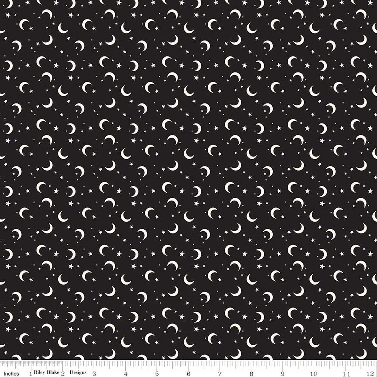 Frank and Friends Moon & Stars Black