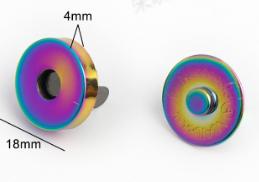 Magnetic Snap 18mm 2pk