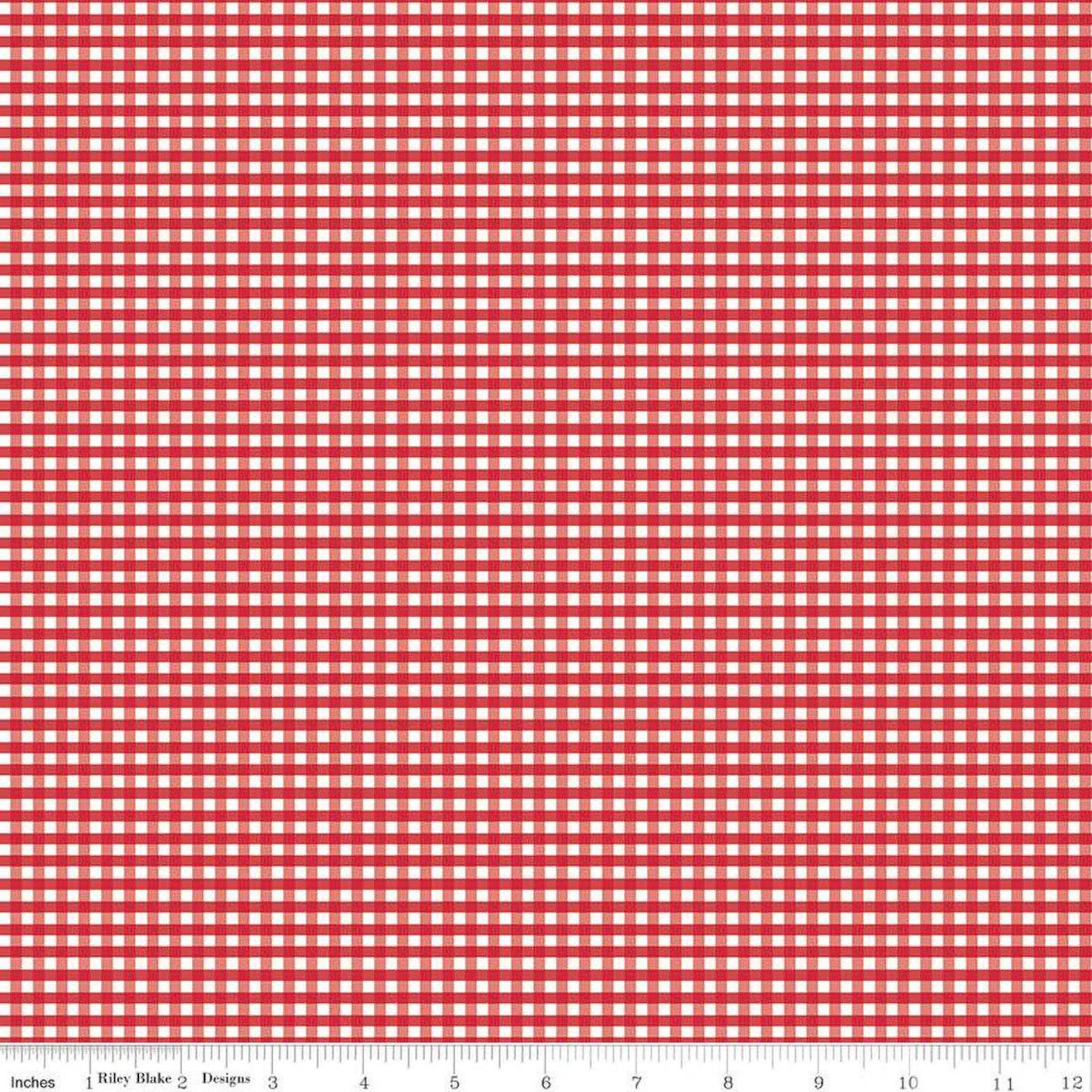 Small Red & White Gingham