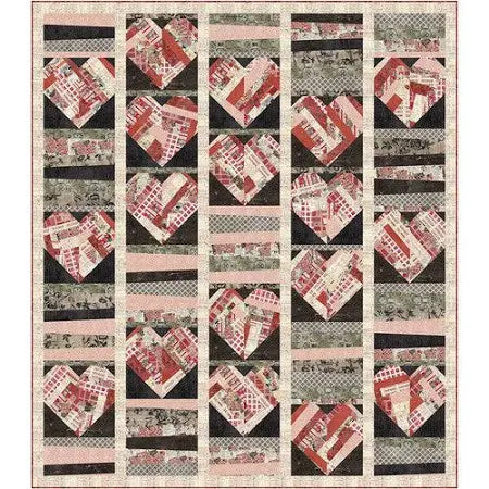 Country Hearts Quilt Pattern