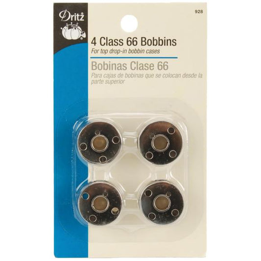 Dritz Class 66 Bobbins 4/Pkg