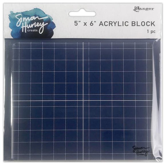 5X6 -Acrylic Stamping Block