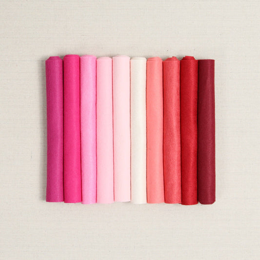 Wool Felt Sheets, XOXO