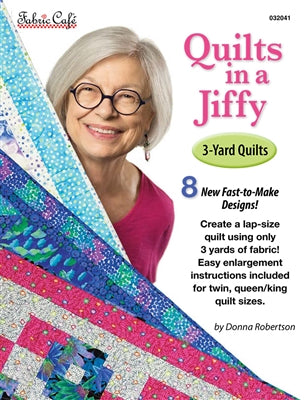 Fabric Cafe Quilts in a Jiffy 3-Yard Quilts