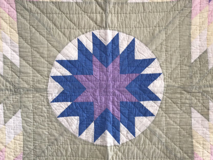 Lavender star quilt
