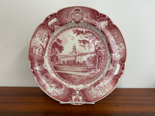 Wedgewood U.S. Naval Academy Plate-Rose