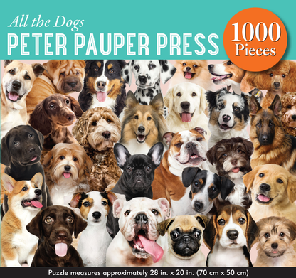 All the Dogs 1000 Piece Jigsaw Puzzle