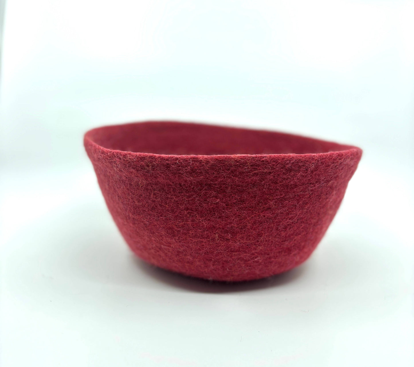 Felt Bowl-Large | Wool Knitting Bowl | Catch-all Home Decor