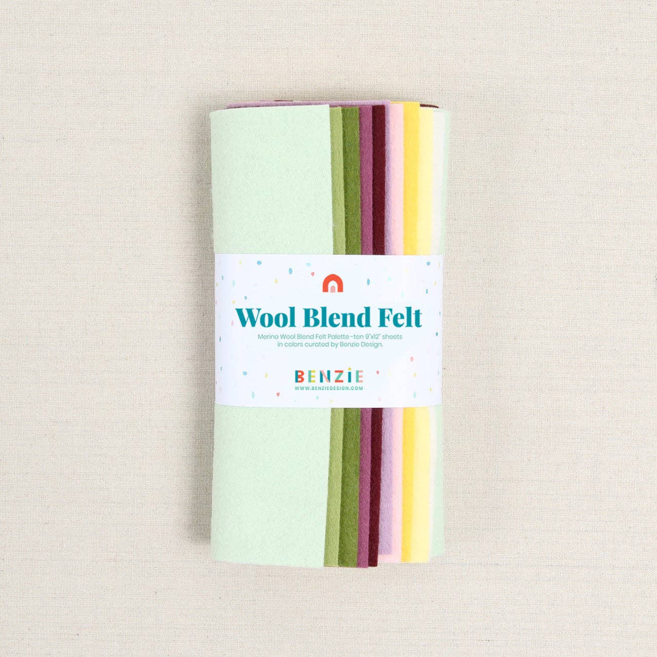 Wool Felt Sheets, Lupin Fields