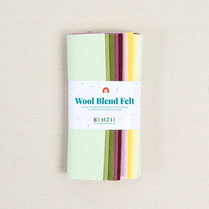 Wool Felt Sheets, Lupin Fields