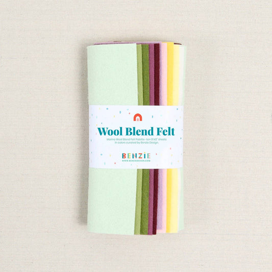 Wool Felt Sheets, Lupin Fields