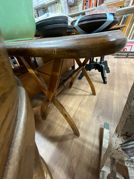 Antique Oak Folding Table