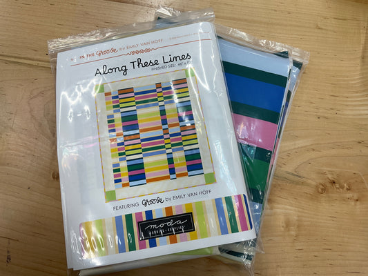 Along These Lines Quilt Kit